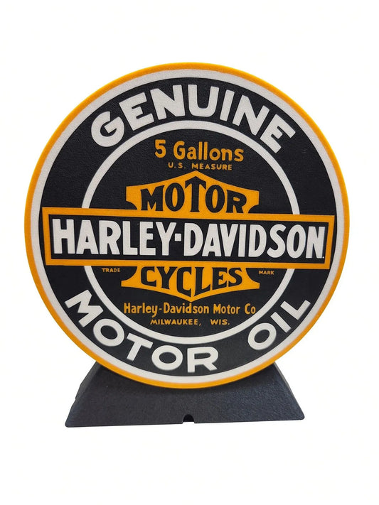 Harley Davidson LED Lightbox (round) sign.