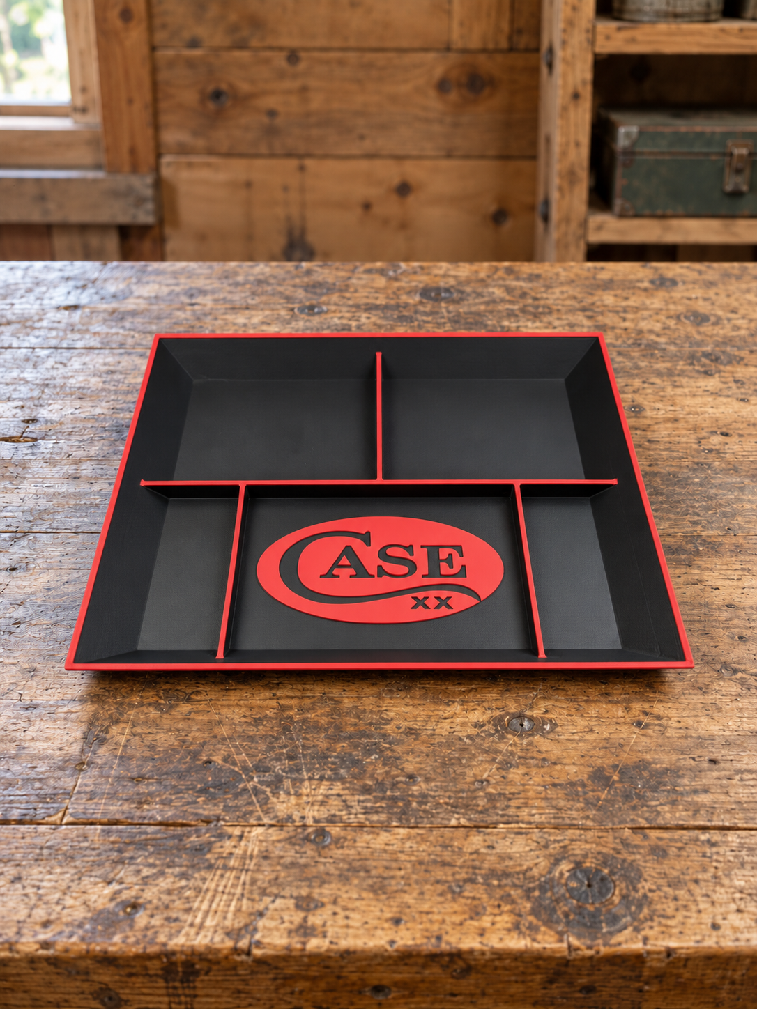 CASE XX EDC tray - black/red
