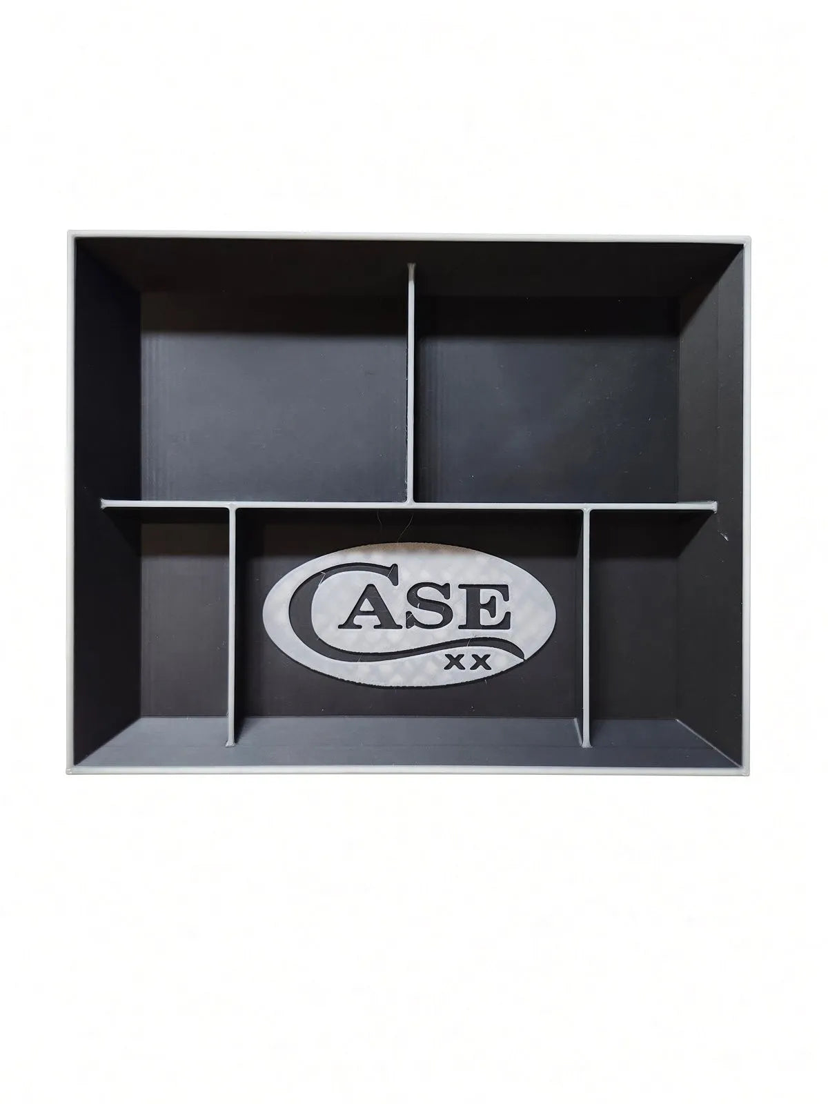 CASE XX  EDC tray - GLOW IN THE DARK - black