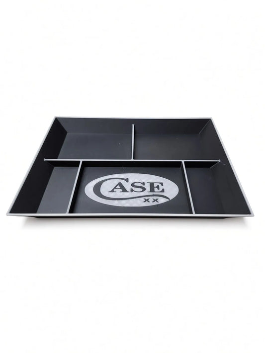 CASE XX  EDC tray - GLOW IN THE DARK - black